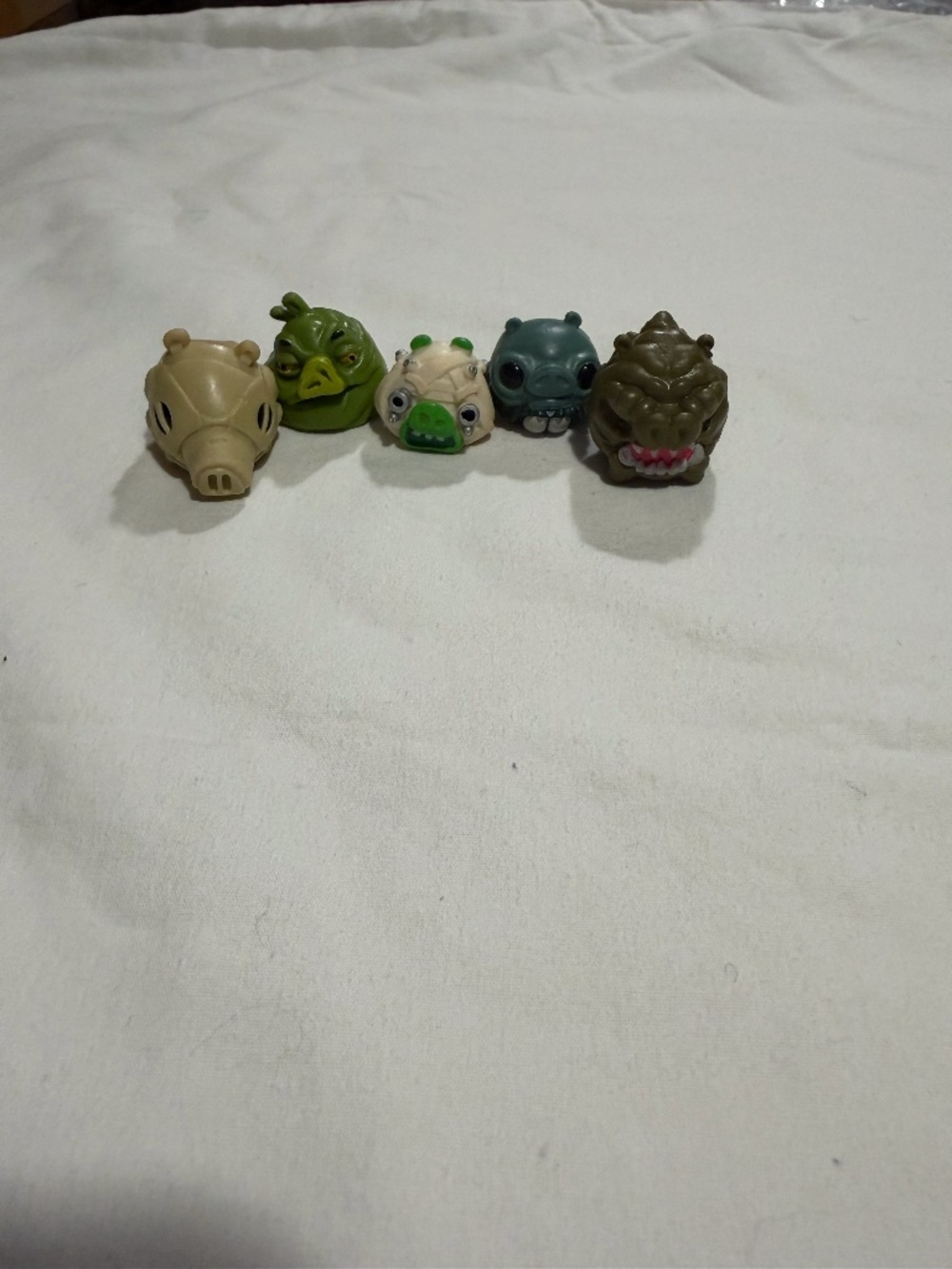 Angry Birds Star Wars Jabba Rancor Tusken Ponda Baba Droid Lot of 5